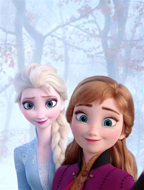 Anna And Elsa Frozen Disney Movie