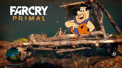 Far Cry Primal Flintstones Car Hidden Easter Egg Youtube