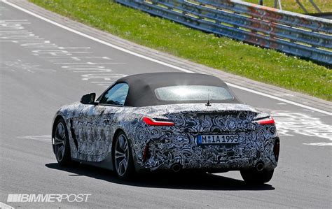First G29 Z4 Roadster Prototype Spied Returns To The Soft Top