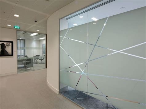 Interior Adorable Frameless Glass Frosted Room Partitions In Curved Wall Smart Corporate Office