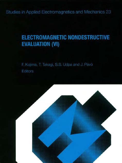 Electromagnetic Nondestructive Evaluation Pdf Eigenvalues And