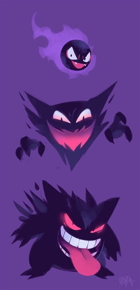 Gengar Wallpaper Aesthetic