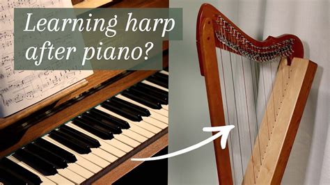 Is it easy to learn harp if you play piano? - YouTube