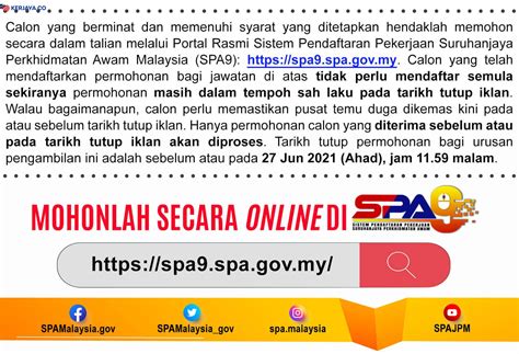 Jawatan kosong 2020 (kerajaan & swasta). Iklan Jawatan Rasmi Kementerian Kerja Raya Malaysia (KKR ...