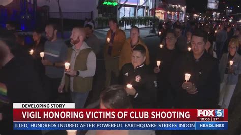 Vigil Honoring Victims Of Club Shooting Fox 5 San Diego And Kusi News