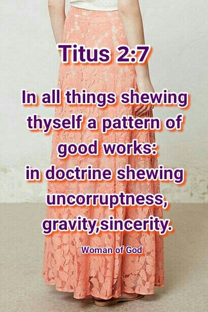 Titus 27 Godly Woman Women Motivational Words