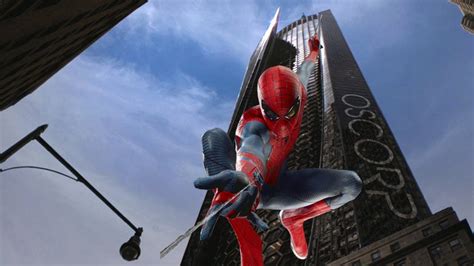 The Amazing Spider Man Game Pc Jumping Off The Oscorp Building