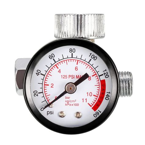 Air Regulator Air Pressure Regulator Gauge 0 160 Psi0 11kgcm2 14