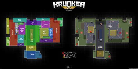 Krunker Overview Maps On Behance