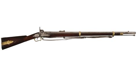 Civil War J Henry And Son Percussion Saber Rifle Rock Island Auction