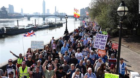 London Protests Cause Gridlock As Brexit Vote Raises Tensions Cnn