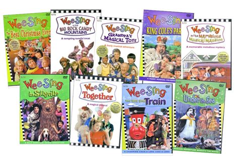 Wee Sing Dvds Set Of 9 Music In Motion