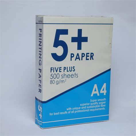 A4 White Paper 100pulp 500sheets Ream 80gsm Office Paper Copy Paper