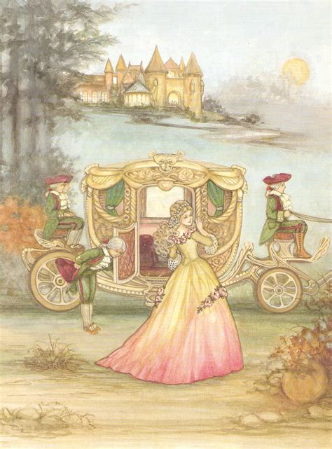Lovely Cinderella Book Illustration ~ By Joy Scherger Fairytale Nursery