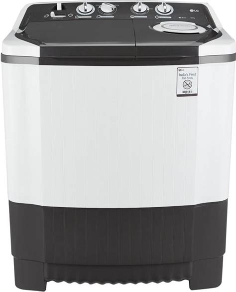 Why should i buy an lg washing machine in india? LG 6.5 kg Semi Automatic Top Load Washing Machine Grey ...