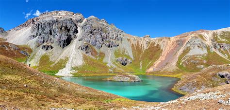 Ice Lake Island Lake Hike San Juan Mountains Colorado Hiking In