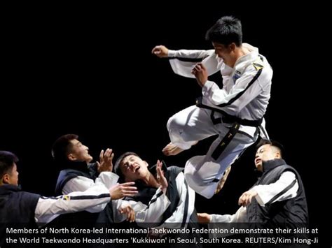 PPT North Korean ITF Taekwondo PowerPoint Presentation Free Download ID