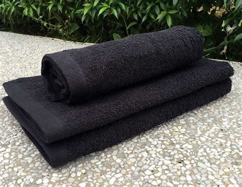 Hand Towel Black125 Grams Trade Expressions Singapore Pte Ltd