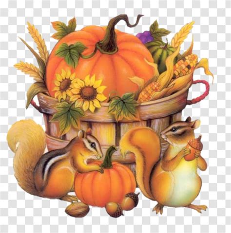 Happy Fall Autumn Animation Clip Art Calabaza The Harvest