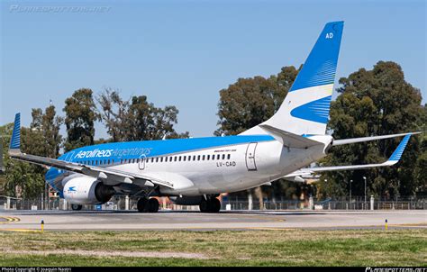 LV CAD Aerolineas Argentinas Boeing 737 76N WL Photo By Joaquin Nastri