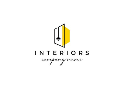 Premium Vector Interior Logo Design Inspiration Symbol Vector Template