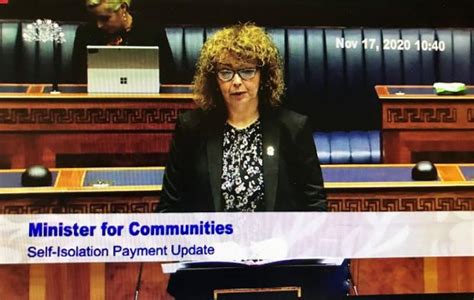 minister ní chuilín oral statement to the assembly 17 november 2020 department for communities