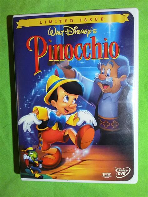 Pinocchio Disney Limited Issue 1940 Amazonca Dvd