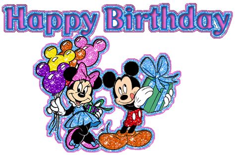 Mickey And Minnie Mouse Happy Birthday