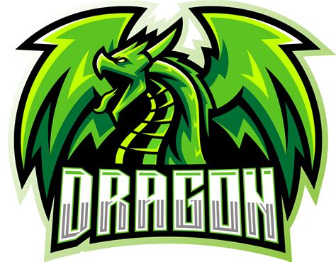 Dragon Esport Mascot Logo Design By Visink Thehungryjpeg