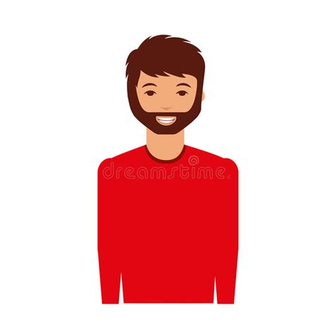 Young Man Avatar Character Stock Illustration Illustration Of Happy