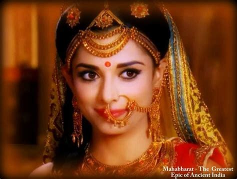 Pooja Sharma Draupadi In Mahabharat Star Plus Wedding Jewellery Collection Bridal Makeup