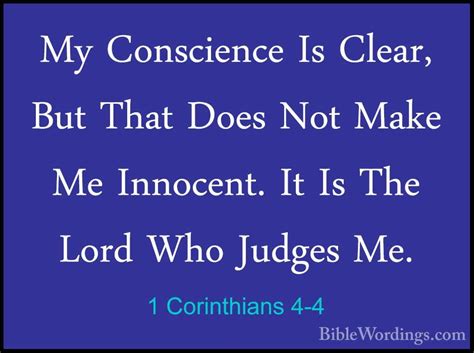 1 Corinthians 4 Holy Bible English