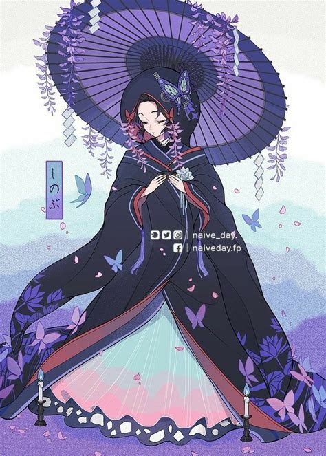 Pin By ザラメ On Shinobu Kochou Anime Demon Anime Butterfly Slayer Anime