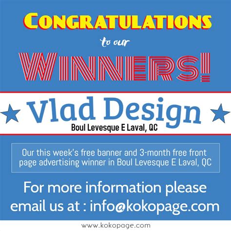 Congratulation To Our Winner Vlad Design Our This Weeks Free