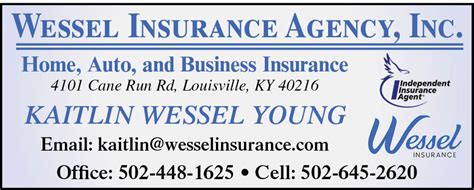 We represent multiple leading insurance companies rather than any single provider. Wessel Insurance Agency Inc - Louisville, KY | Parishes Online