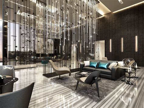 Lobby Design Luxury Interior Hotel Lobby Design