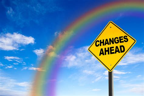 Bigstock Changes Ahead Sign With Rainbo 123057044 Peopleresults