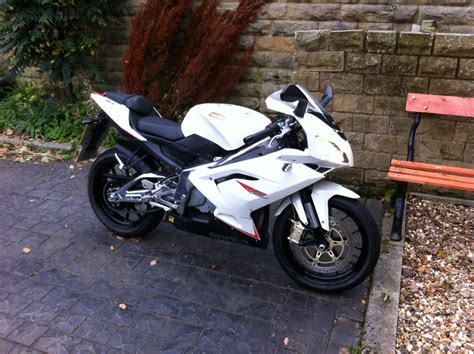It could reach a top speed of 75 mph (120 km/h). 2014 APRILIA RS 125, 2 STROKE, 2014 PLATE ON 2010 MODEL ...
