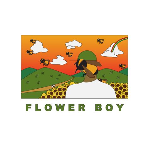 Flower Boy Art By Me Rtylerthecreator