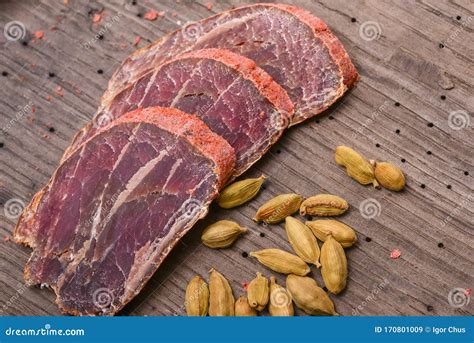 Dry Beef Meat On A Background Stock Image Image Of Steak Beef 170801009