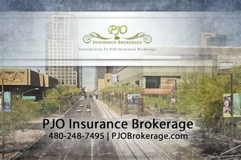 Introduction To Pjo Brokerage Az Ca Business Insurance Specialists
