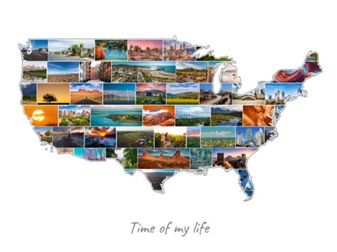 Usa Collage Deine Amerikanisches Abenteuer In Bildern