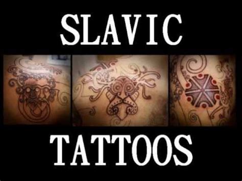 Many of these ancient gods live on in our imagination, and their symbolism has been absorbed into our language, our music, poetry, and art. SLAVIC TATTOOS - YouTube