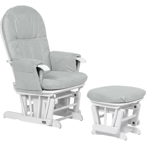 9 best baby gliders & nursing chairs reviewed in 2020. Tutti Bambini GC35 Recliner Glider Chair & Stool-White ...