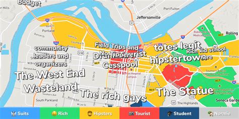 Louisville Neighborhood Map