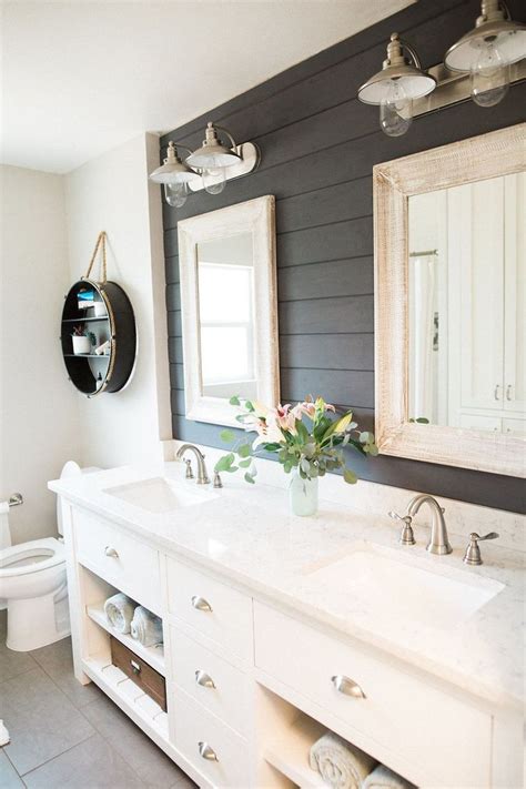 48 Awesome Country Mirror Bathroom Decor Ideas 2019 Bathroom Diy