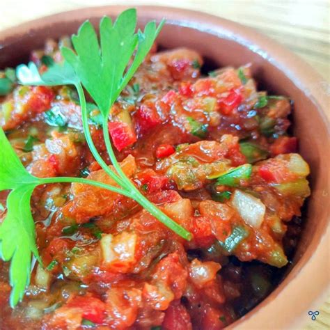 Antep Ezme Recipe Hot Spicy Turkish Tomato Salad