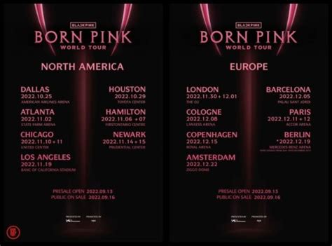 blackpink ‘born pink 2022 world tour updates dates venues tickets and new title track