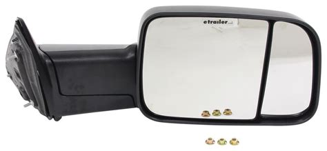 2012 Ram 2500 K Source Custom Flip Out Towing Mirror Manual Textured Black Passenger Side