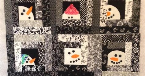 Life In The Scrapatch Snowman In The Cabin Blocks Done